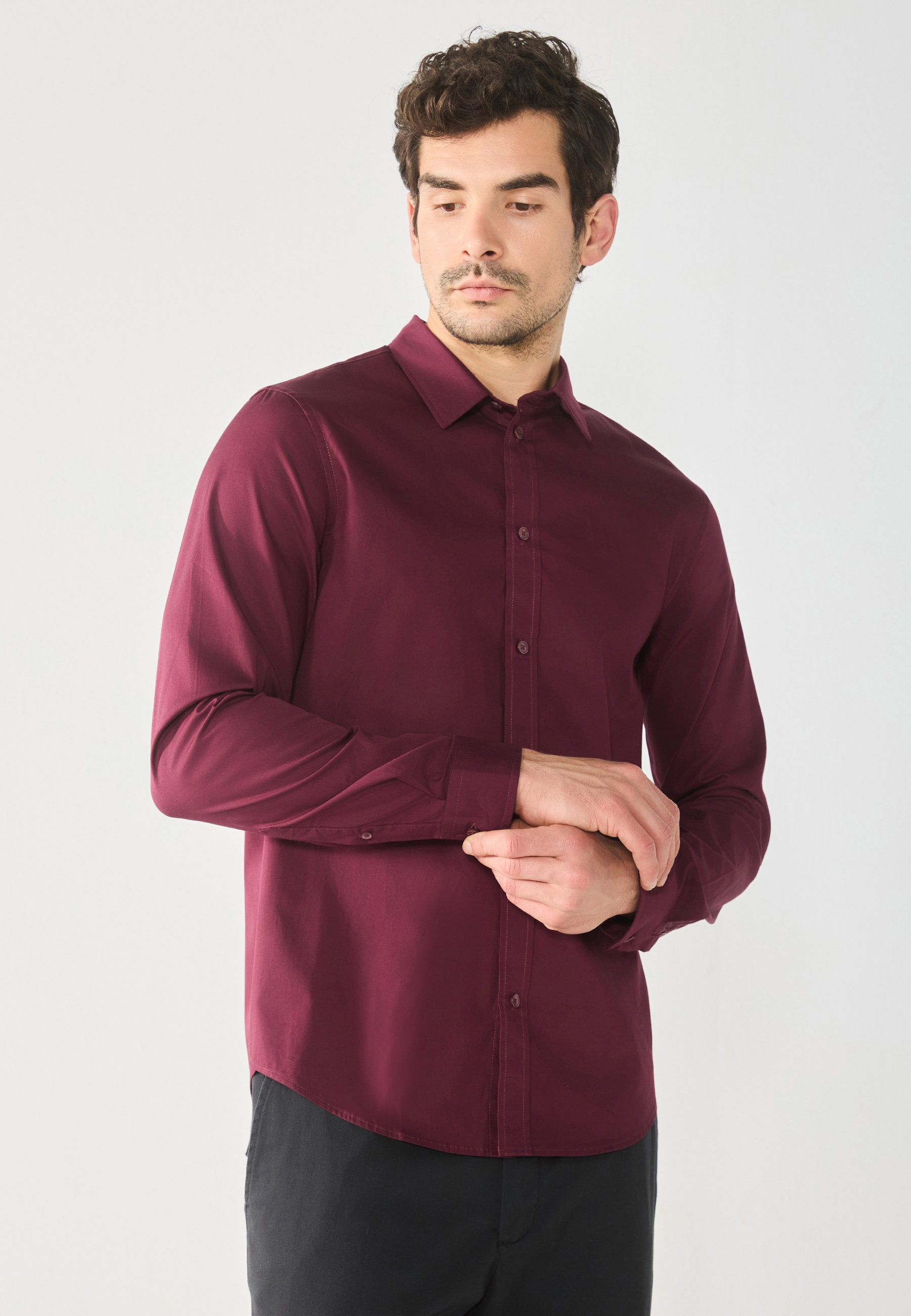 Chemise - bordeaux