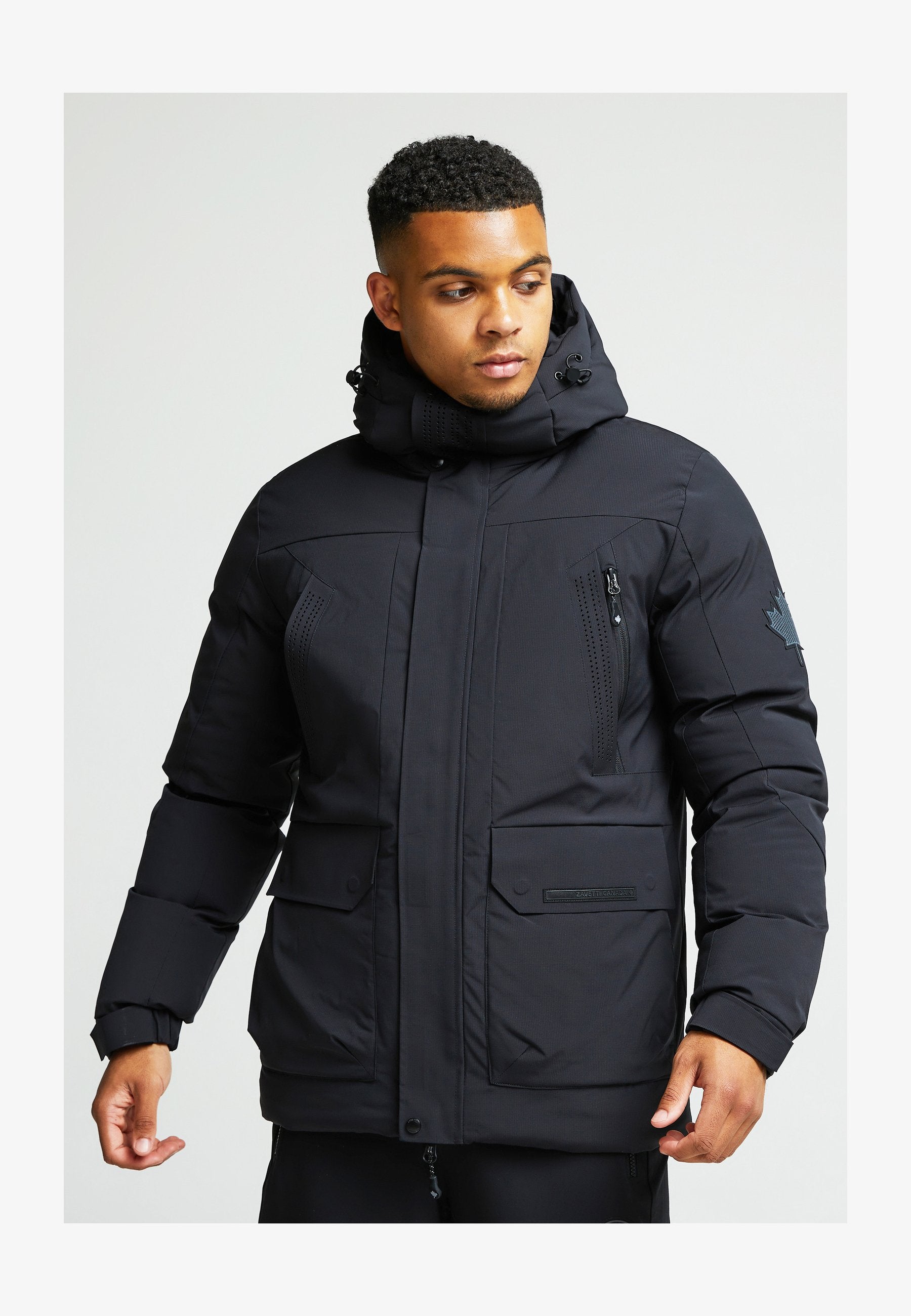 ERANIO PUFFER - Parka - jet black