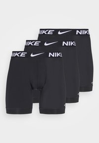 BOXER BRIEF LONG 3 PACK - Boxers - black