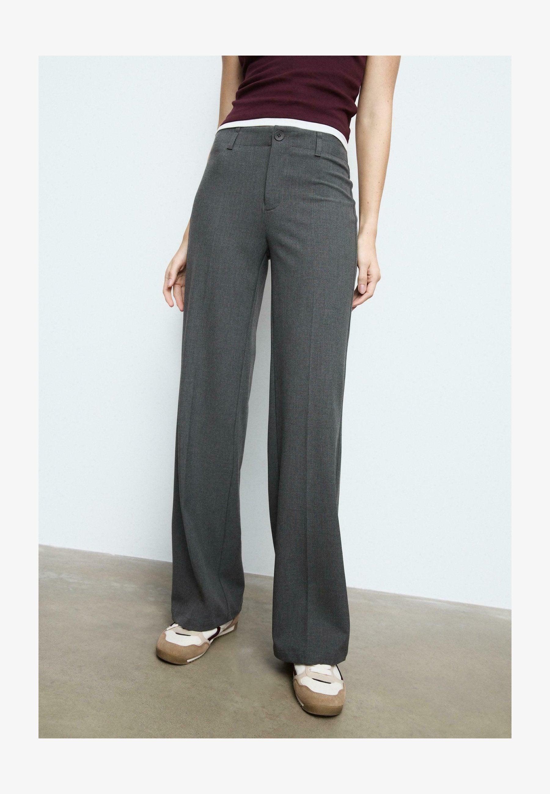 SMART FIT - Pantalon classique - dark grey