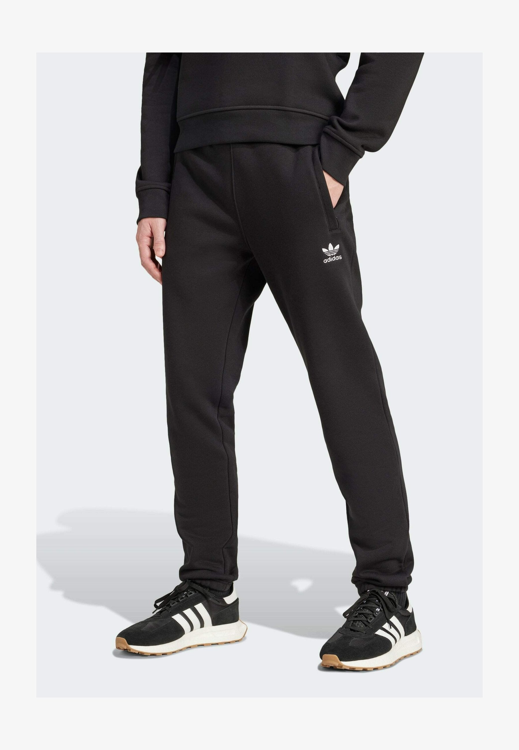 TREFOIL ESSENTIALS - Pantalon de survêtement - black