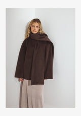 Manteau court - brown