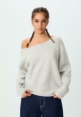 ASYMMETRIC - Pullover - grey