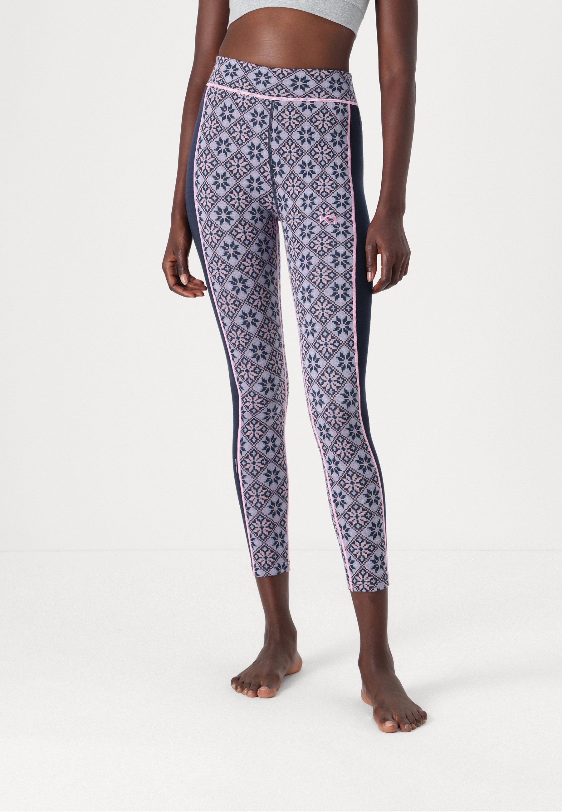 ROSE HIGH WAIST - Caleçon long - dark navy blue