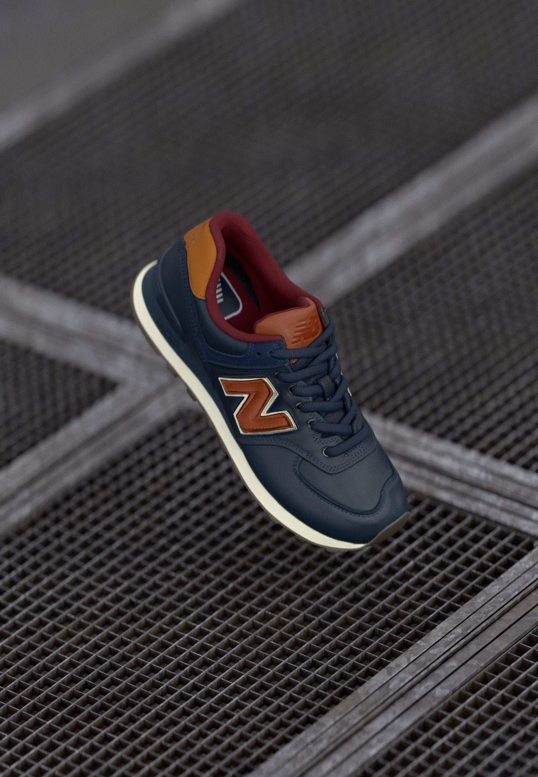 ML574 UNISEX - Baskets basses - blue