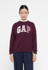 HERITAGE CREW - Sweatshirt - tuscan red