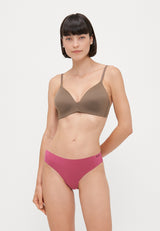 PURE NO SHOW SOLID 3 PACK - Slip - tourmaline pink/fuchsia dusk/dark maroon