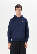 CLUB - Sweat à capuche - obsidian obsidian white