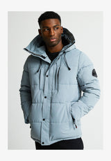 OSHAWA 2.0 PUFFER - Manteau d'hiver - monument grey