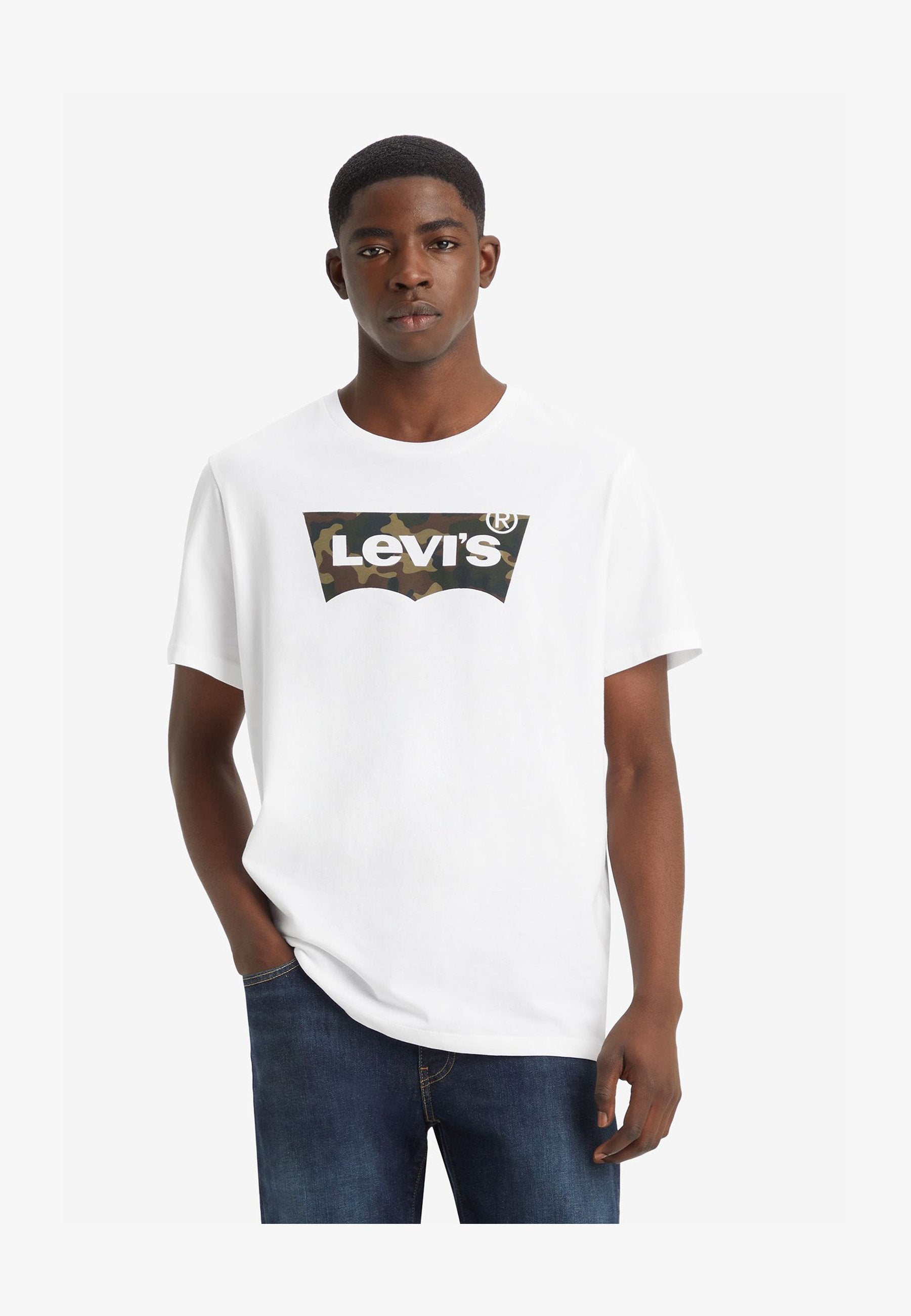 HOUSEMARK GRAPHIC TEE - T-shirt imprimé - filll white