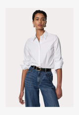 Cotton Rich FITTED WORKSHIRT - Chemisier - white