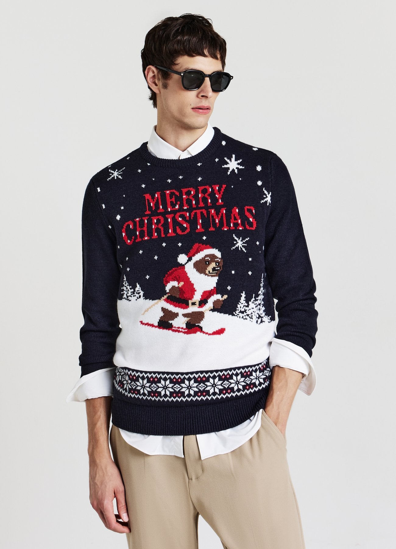 FANTASIA NATALIZIA - Pullover - var blu calliope