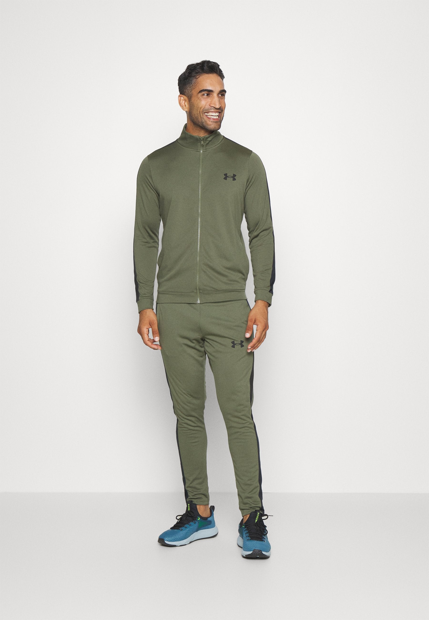 TRACK SUIT SET - Survêtement - marine green/black