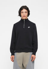 CLUB - Sweatshirt - black/white