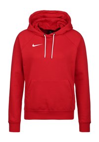 PARK - Sweat à capuche - university red / white