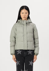 ONLALICE SHORT JACKET - Doudoune - vetiver