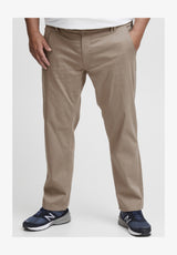 BHTROMP REGULAR FIT LOW WAIST BIG & TALL - Pantalon classique - silver mink