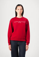 LOGO - Sweatshirt - regatta red