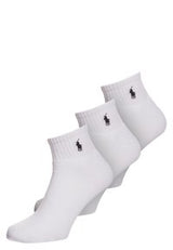 QUARTER 3 PACK - Chaussettes - white