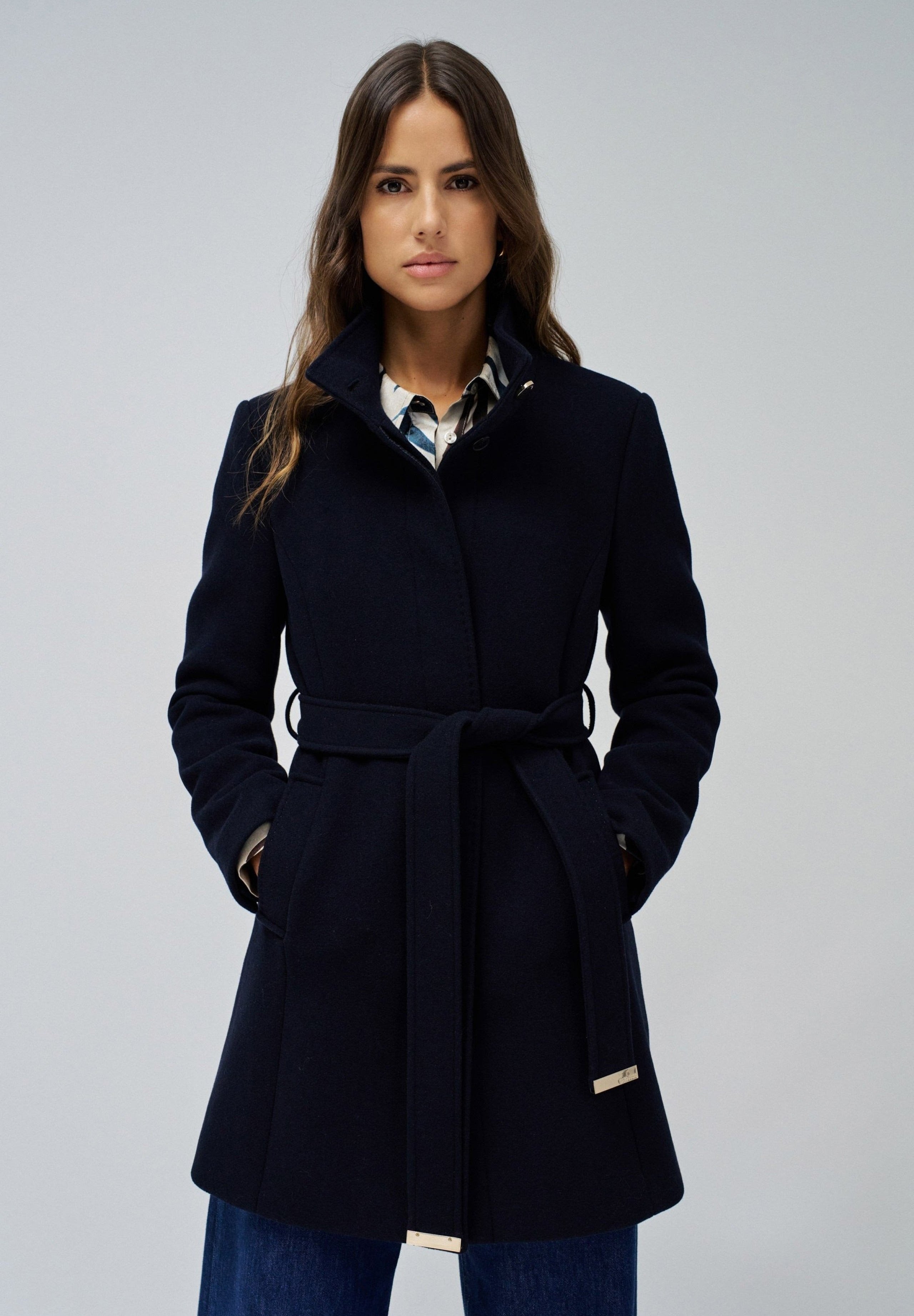 SCHUTZHÜTTEN - Manteau court - Blue