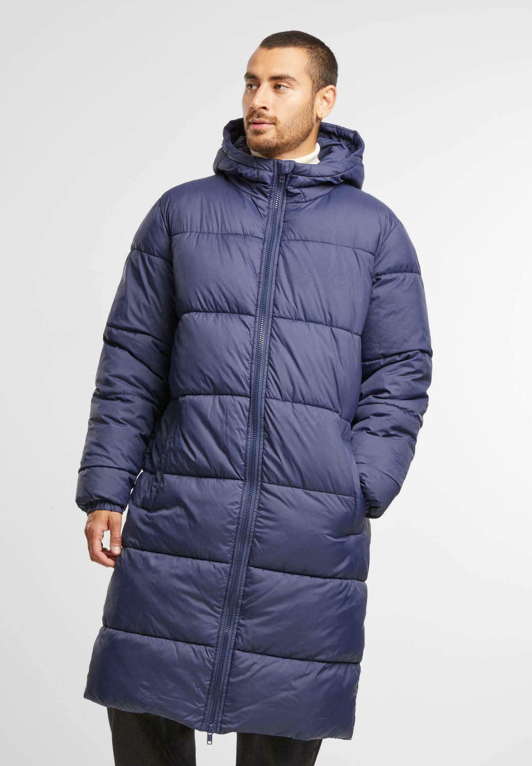 LONG PUFFER - Manteau d'hiver - navy