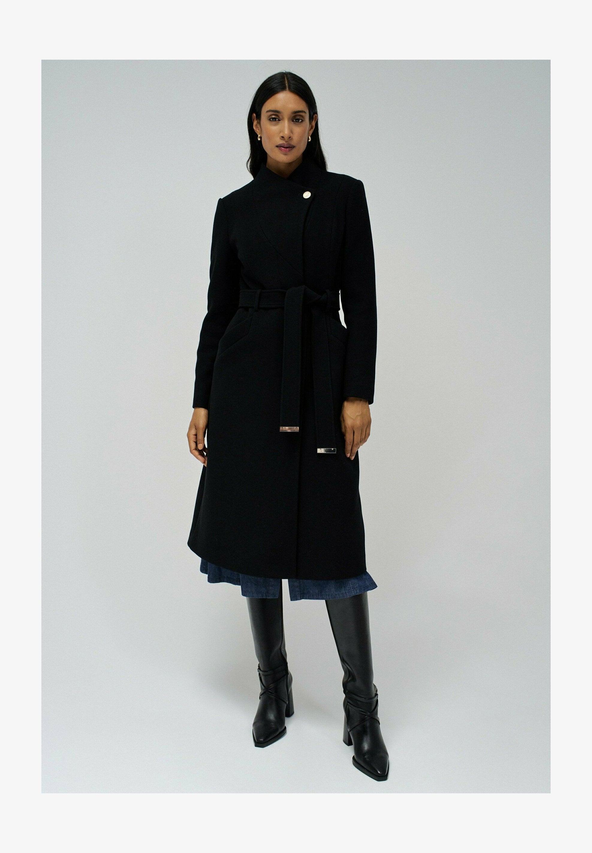 SCHUTZHÜTTEN - Manteau classique - schwarz