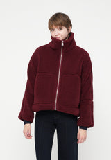 ONLASPEN LIFE TEDDY NOOS OTW - Doudoune - cabernet