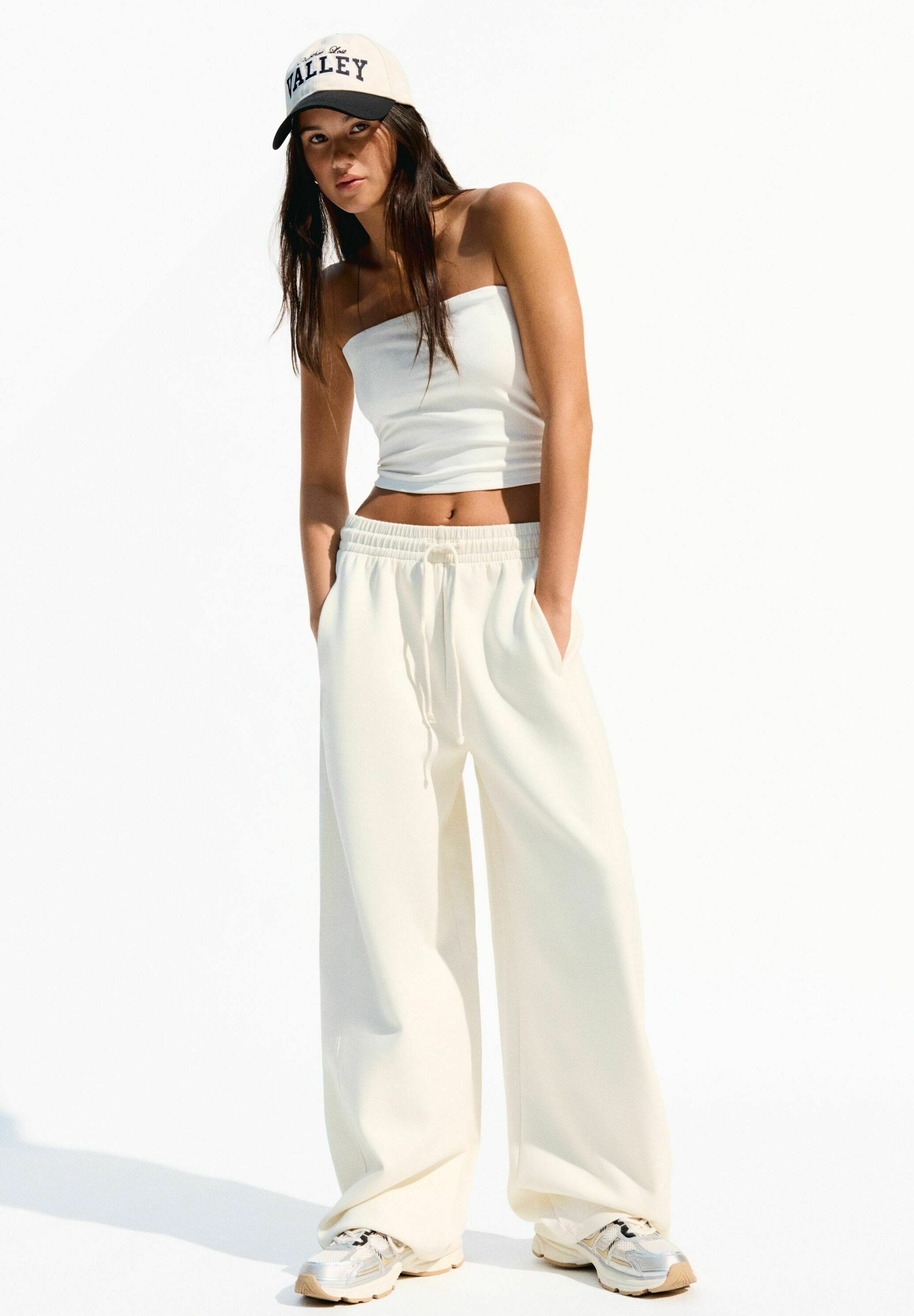 BARREL - Pantalon de survêtement - beige