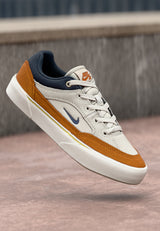 MALOR UNISEX - Baskets basses - grey/ochre/dark blue