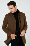 Regular Fit - Manteau court - snuff colored