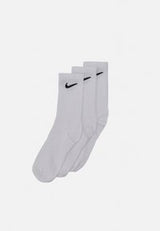 EVERYDAY LIGHTWEIGHT CREW UNISEX 3 PACK - Chaussettes de sport - white/black