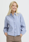 BMMHILDE SHORT SHIRT - Chemisier - stonewash mix