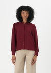 JDYDIVYA LIFE PUFF - Chemisier - cabernet