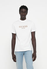 LOGO TEE - T-shirt imprimé - pure white