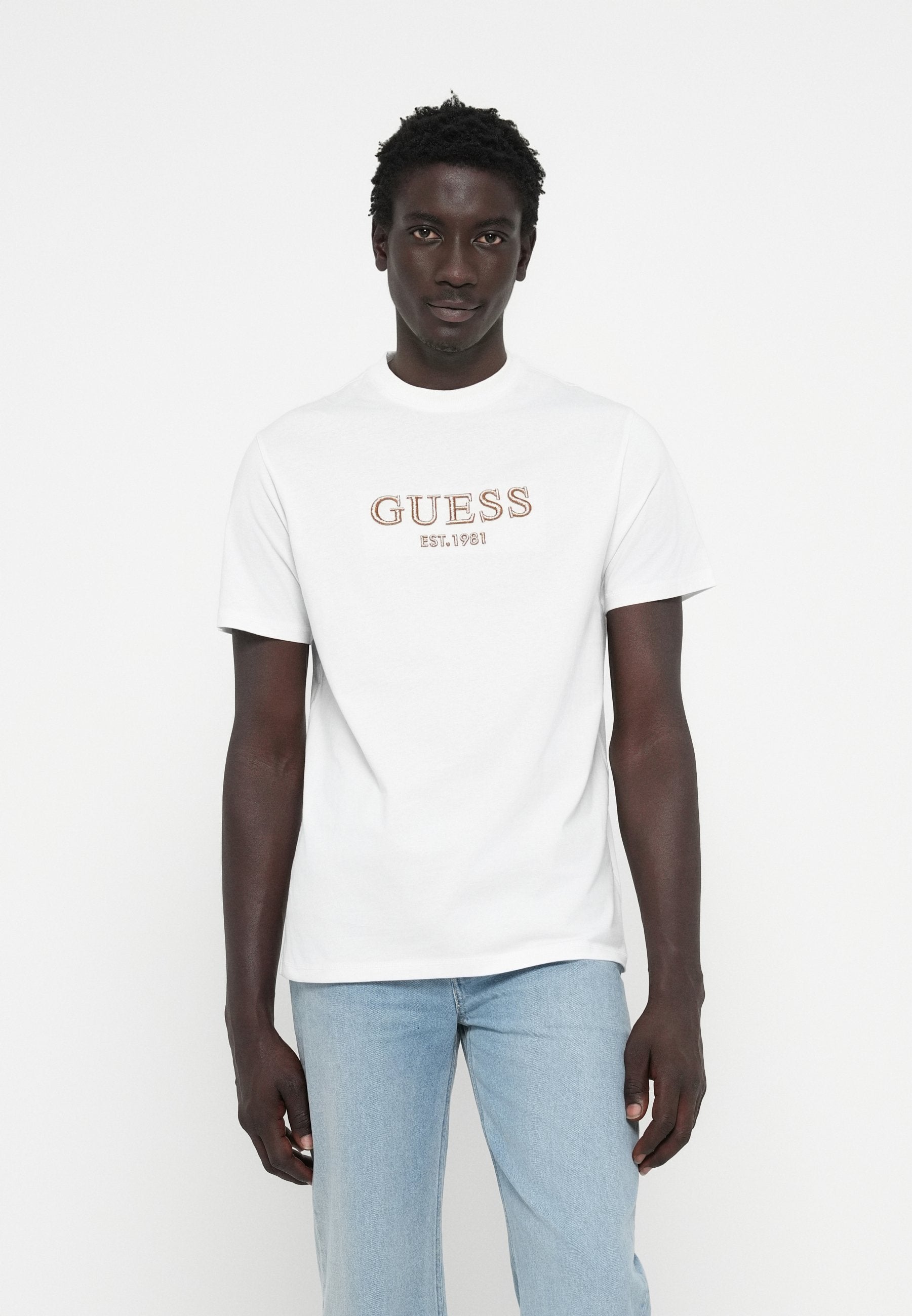 LOGO TEE - T-shirt imprimé - pure white