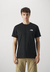 M SS SIMPLE DOME TEE - T-shirt de sport - black