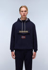 BURGEE WINT - Sweat à capuche - blu marine