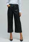 TRUE TAILORED CROPPED - Pantalon classique - schwarz