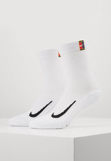 COURT MULTIPLIER CUSHIONED 2 PACK UNISEX - Chaussettes de sport - white