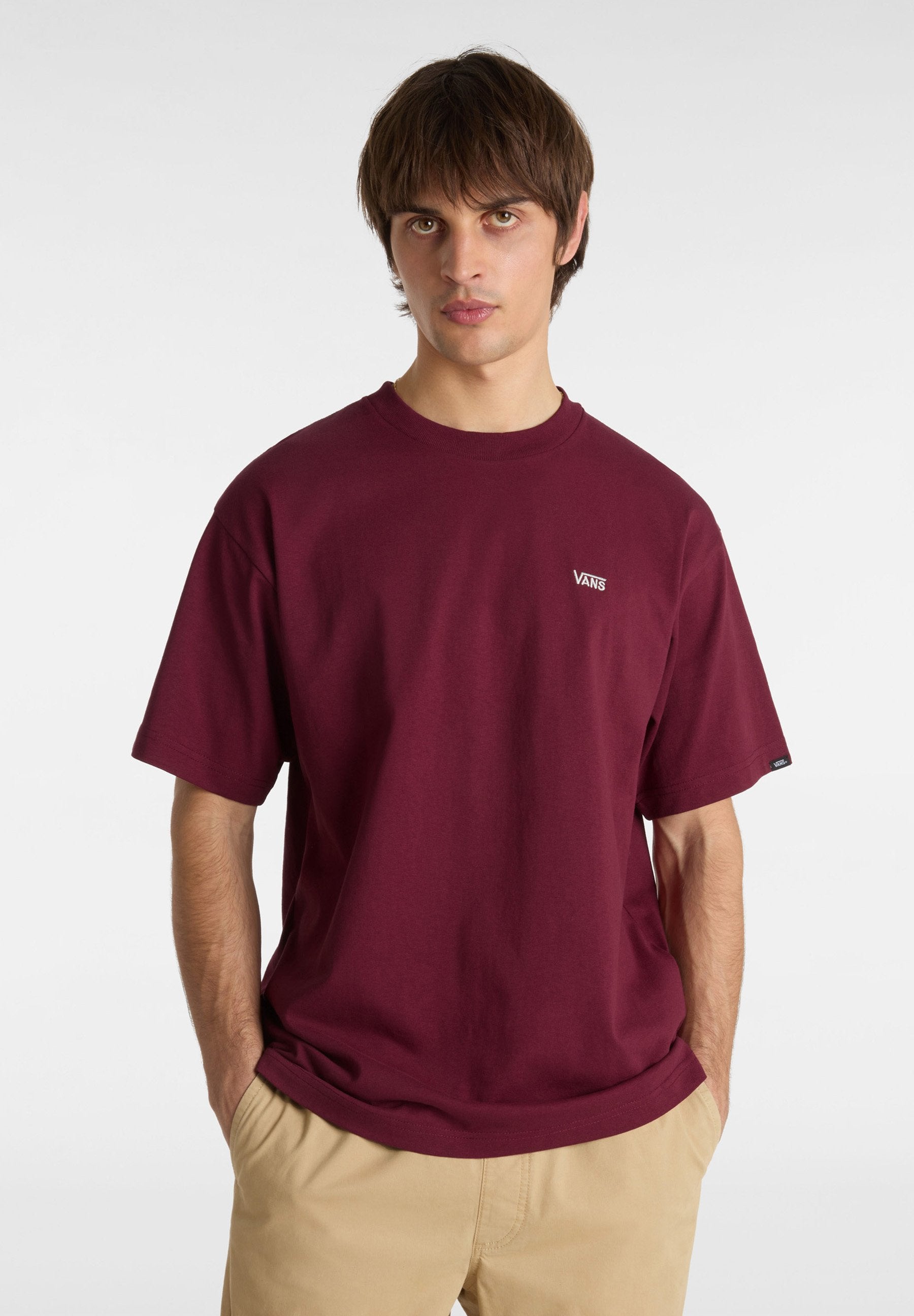 T-shirt basique - burgundy