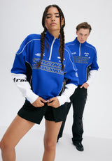 UNISEX - Sweatshirt - black/blue