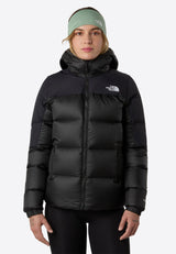 W DIABLO DOWN 2.0 HOODED JACKET - Doudoune - black heather/black