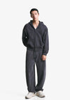 BALLOON - Pantalon de survêtement - mottled dark grey